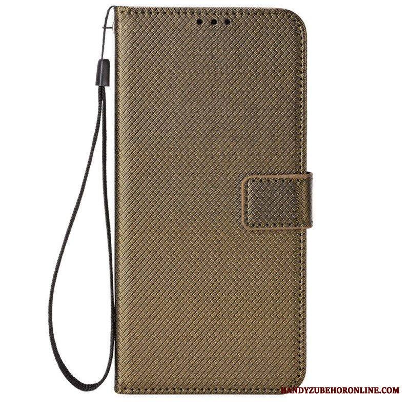 Kotelot Xiaomi Redmi Note 12 Pro Suojaketju Kuori Tyylikäs Strappy Faux Leather