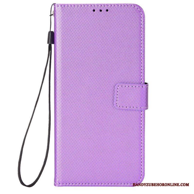 Kotelot Xiaomi Redmi Note 12 Pro Suojaketju Kuori Tyylikäs Strappy Faux Leather