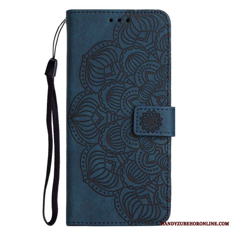 Kotelot iPhone 14 Suojaketju Kuori Strappy Mandala