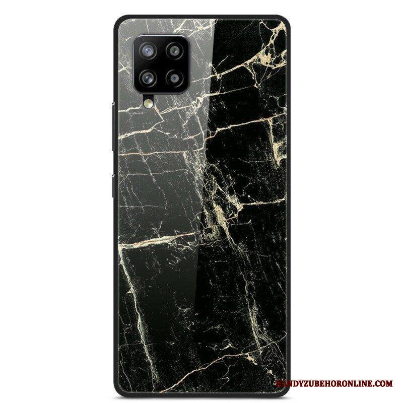 Kuori Samsung Galaxy A42 5G Supreme Marble Karkaistu Lasi