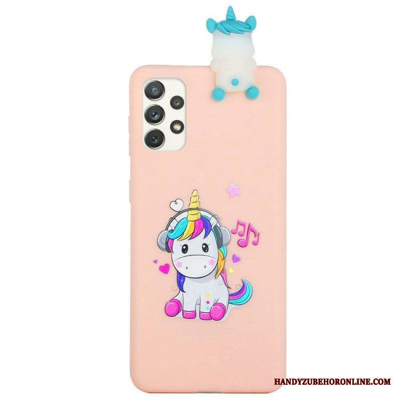 Kuori Samsung Galaxy A53 5G Unicorn Fun 3d