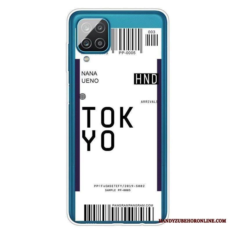 Kuori Samsung Galaxy M12 / A12 Boarding Pass Tokioon