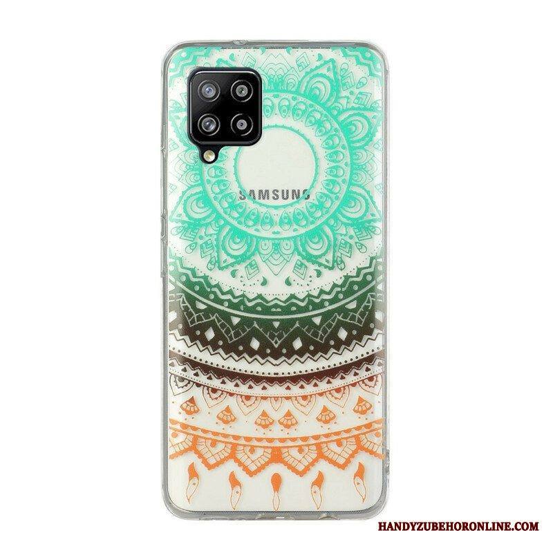 Kuori Samsung Galaxy M12 / A12 Saumattomat Kukat Mandala