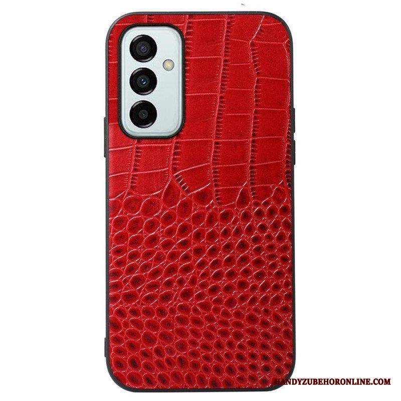 Kuori Samsung Galaxy M23 5G Aito Crocodile Texture -nahka