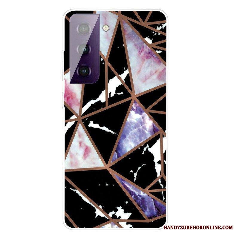 Kuori Samsung Galaxy S21 FE Decline Geometric Marble