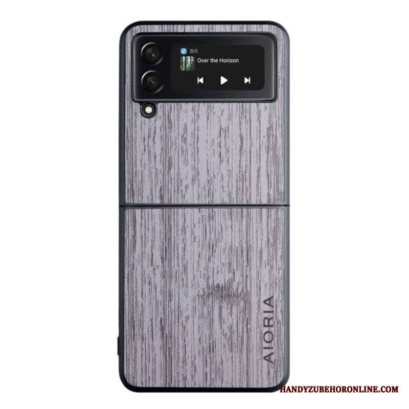 Kuori Samsung Galaxy Z Flip 4 Kotelot Flip Aioria Puuta