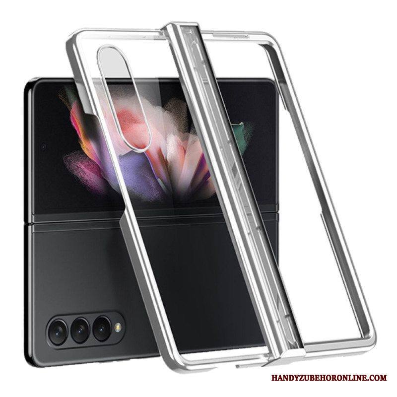 Kuori Samsung Galaxy Z Fold 4 Kirkas Metallinen Saranoitu