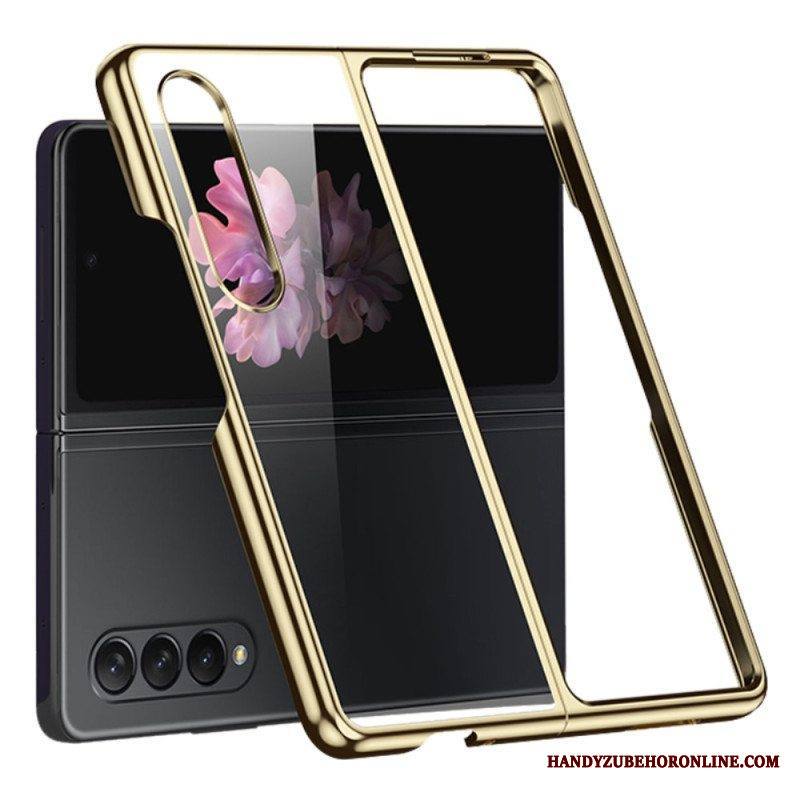 Kuori Samsung Galaxy Z Fold 4 Läpinäkyvä Metallinen