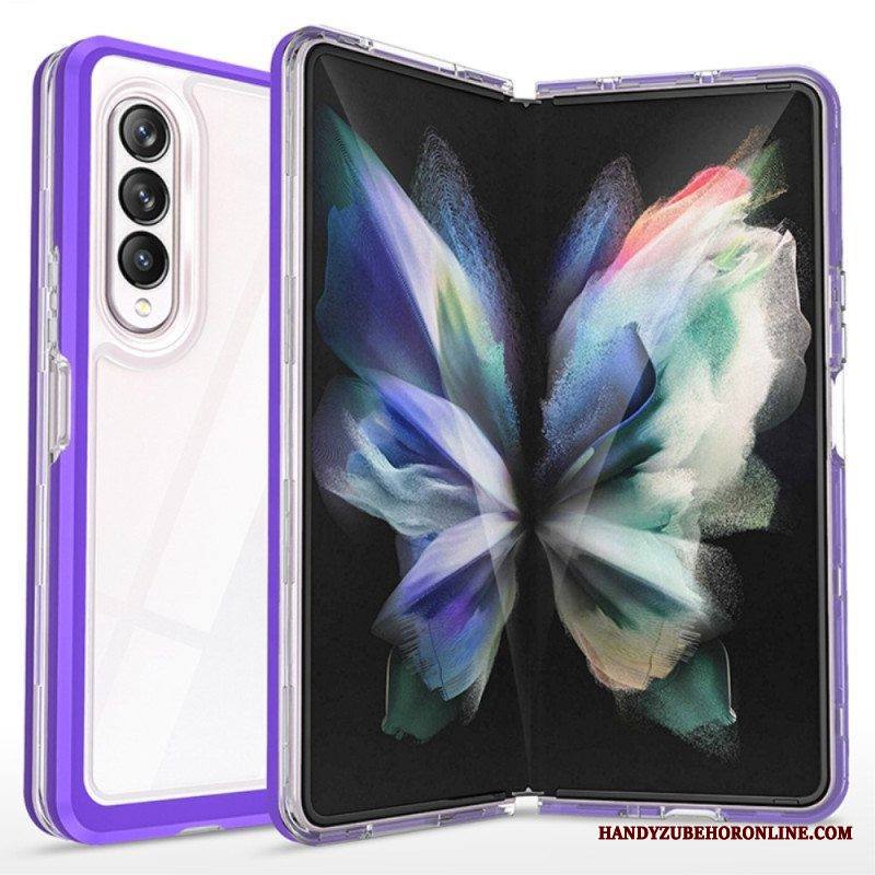 Kuori Samsung Galaxy Z Fold 4 Läpinäkyvät Urheiluvaatteet