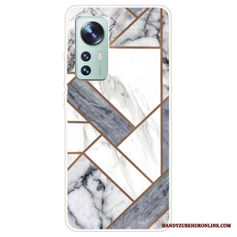 Kuori Xiaomi 12 / 12X Decline Geometric Marble