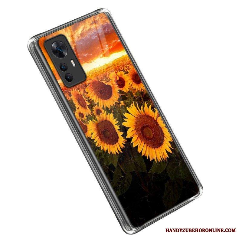 Kuori Xiaomi 12T / 12T Pro Variaatio Auringonkukat