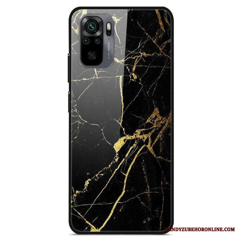 Kuori Xiaomi Redmi Note 10 / 10S Supreme Marble Karkaistu Lasi