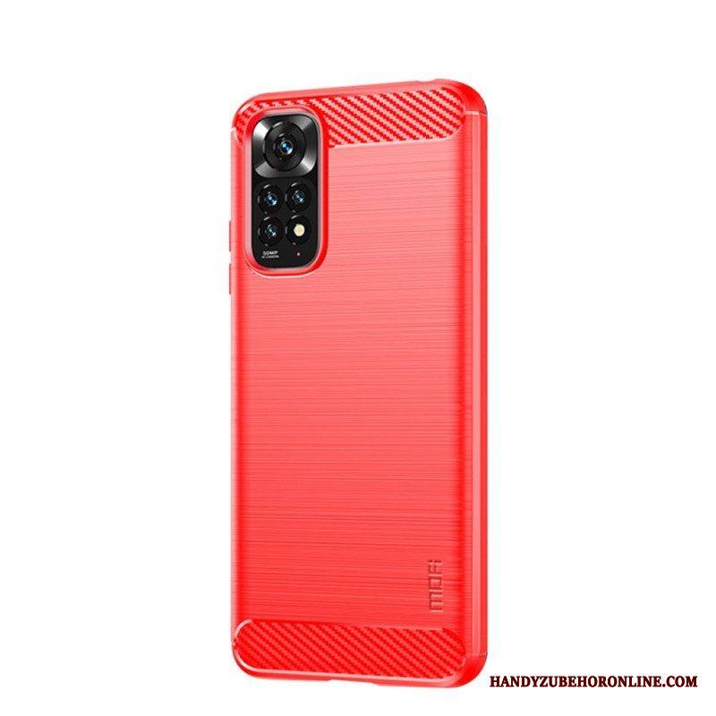 Kuori Xiaomi Redmi Note 11 / 11S Mofi Harjattu Hiilikuitu