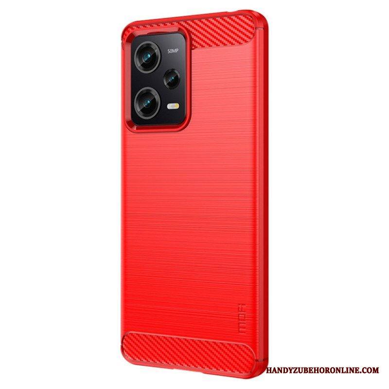 Kuori Xiaomi Redmi Note 12 Pro Mofi Harjattu Hiilikuitu