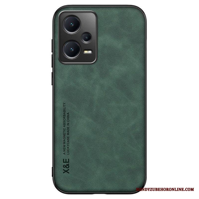 Kuori Xiaomi Redmi Note 12 Pro X&e Leather Effect -nahka