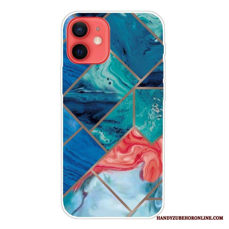 Kuori iPhone 13 Mini Decline Geometric Marble