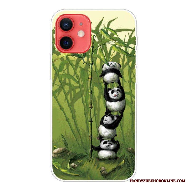 Kuori iPhone 13 Mini Pandajoukko