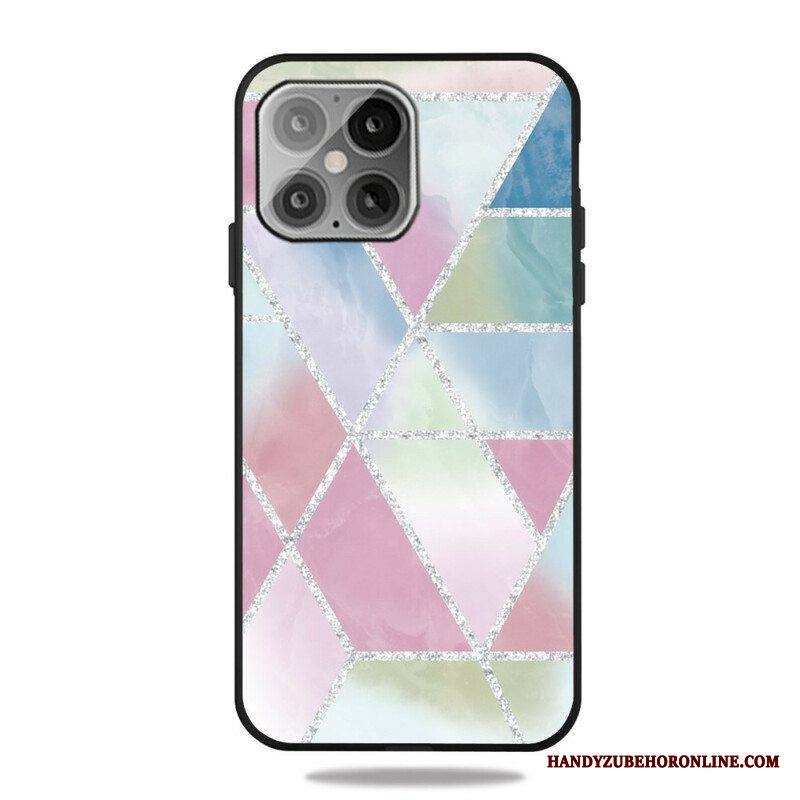 Kuori iPhone 13 Pro Glitter Marble