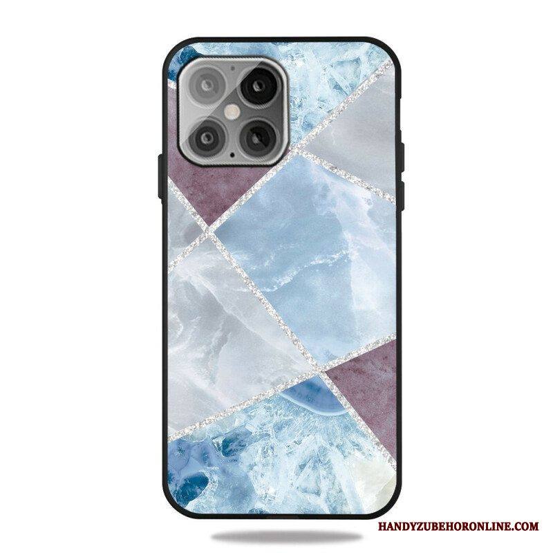 Kuori iPhone 13 Pro Glitter Marble