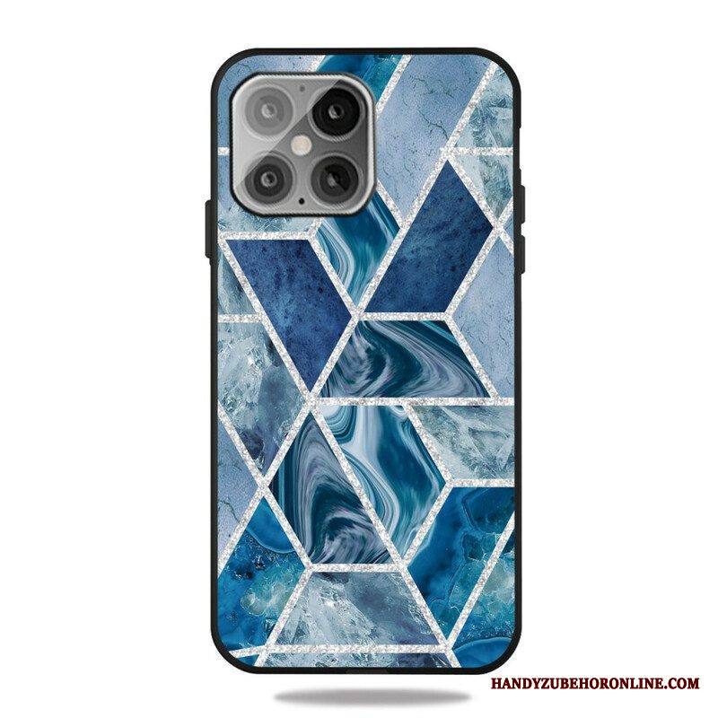 Kuori iPhone 13 Pro Glitter Marble