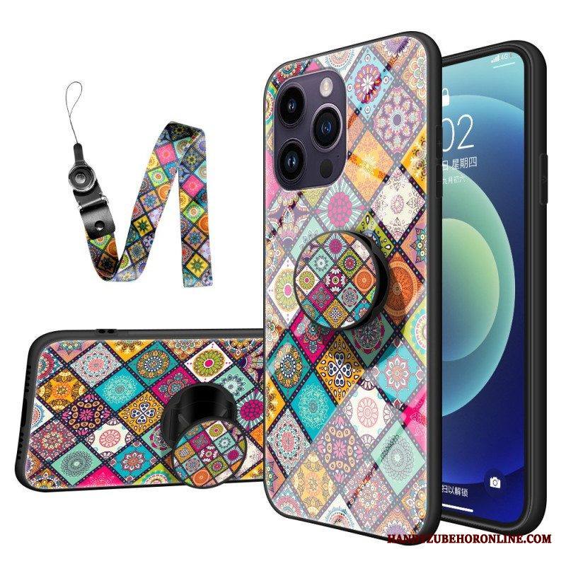 Kuori iPhone 15 Pro Max Patchwork