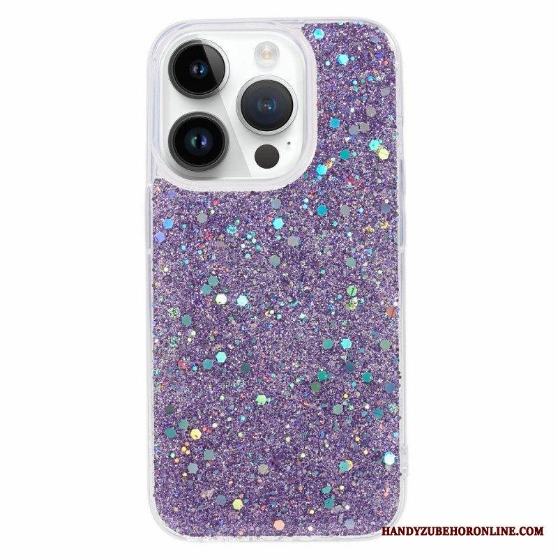 Kuori iPhone 15 Pro Pelkkää Glitteriä