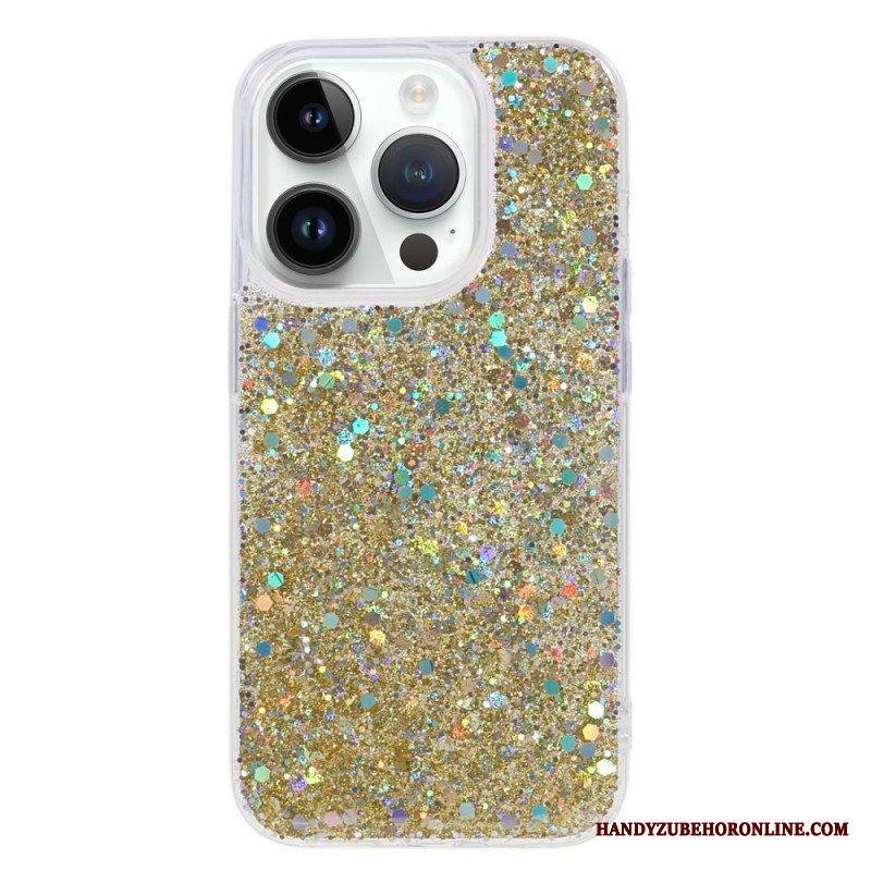 Kuori iPhone 15 Pro Pelkkää Glitteriä