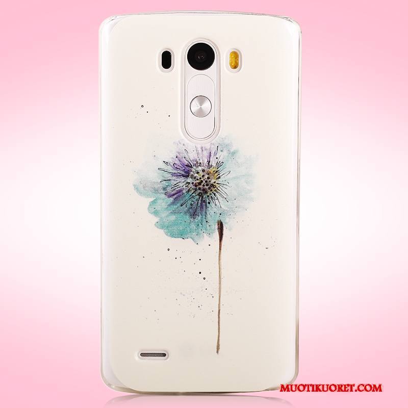 Lg G3 Maalaus Pesty Suede Kuori Kotelo Suojaus Kova Puhelimen Kuoret