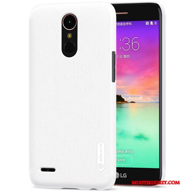 Lg K10 2017 Kuori Kotelo Murtumaton Kulta Musta Kova Puhelimen Kuoret Pesty Suede