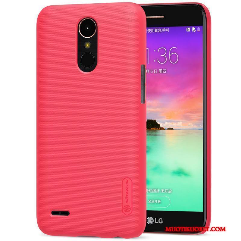 Lg K10 2017 Kuori Kotelo Murtumaton Kulta Musta Kova Puhelimen Kuoret Pesty Suede