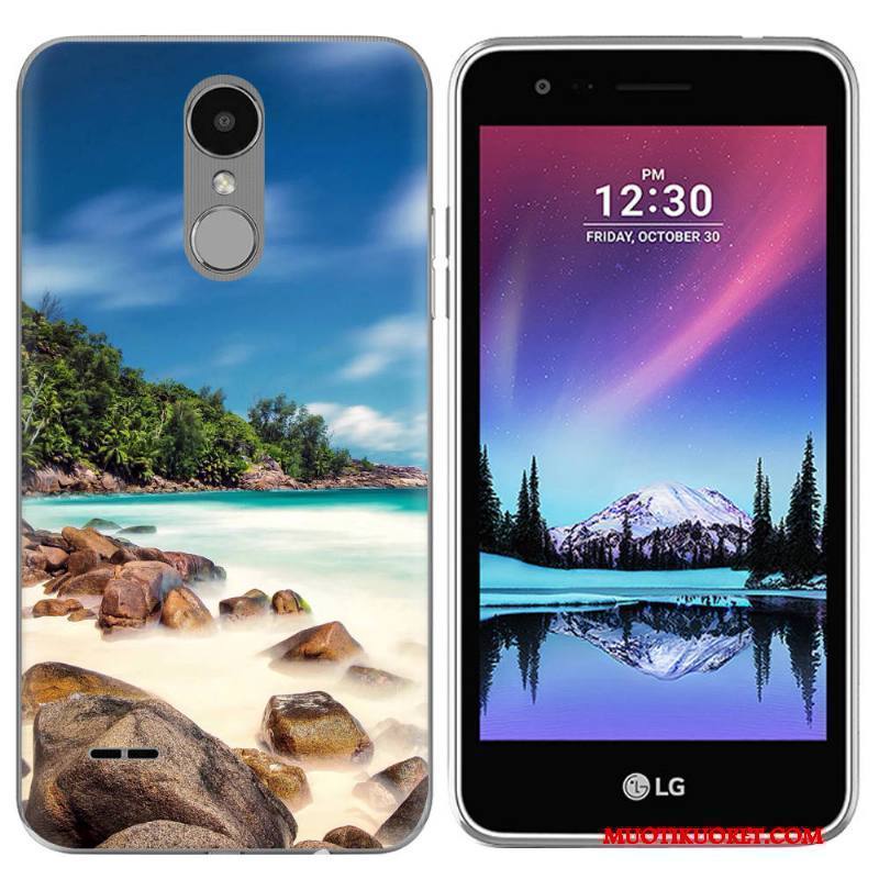 Lg K4 2017 Kuori Puhelimen Kuoret Kotelo Vihreä Silikonikuori Eurooppa Luova Maisema