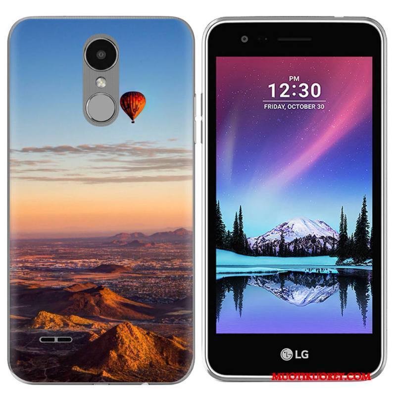 Lg K4 2017 Kuori Puhelimen Kuoret Kotelo Vihreä Silikonikuori Eurooppa Luova Maisema