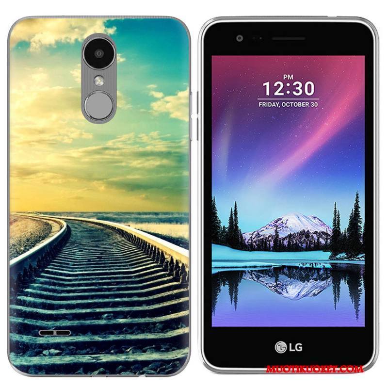 Lg K4 2017 Kuori Puhelimen Kuoret Kotelo Vihreä Silikonikuori Eurooppa Luova Maisema