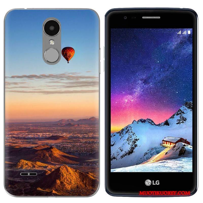 Lg K8 2017 Kuori Pehmeä Neste Kotelo Maisema Puhelimen Puhelimen Kuoret Valkoinen Jauhe