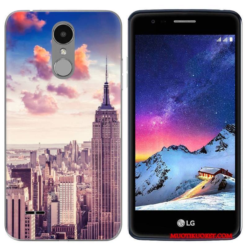 Lg K8 2017 Kuori Pehmeä Neste Kotelo Maisema Puhelimen Puhelimen Kuoret Valkoinen Jauhe