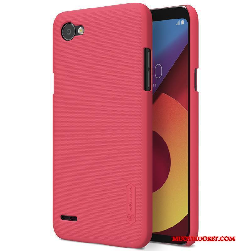 Lg Q6 Pesty Suede Suojaus Kulta Murtumaton Takakansi Puhelimen Kuoret Kuori