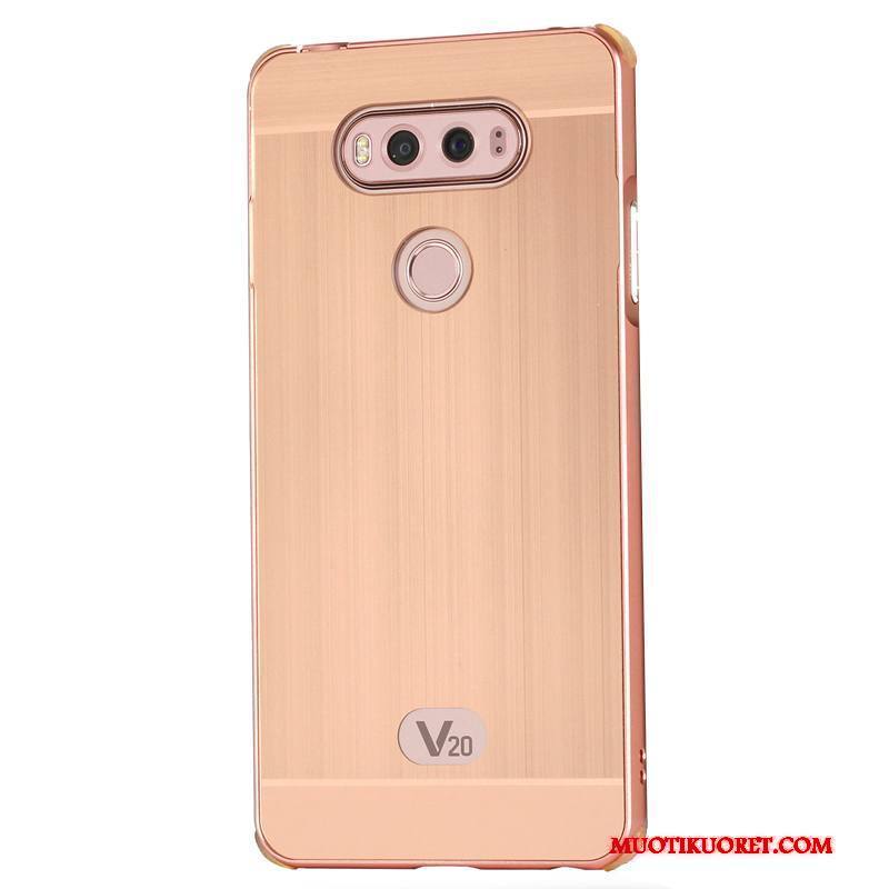 Lg V20 Kuori Metalli Kotelo Kehys Trendi Puhelimen Puhelimen Kuoret