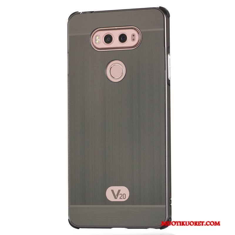 Lg V20 Kuori Metalli Kotelo Kehys Trendi Puhelimen Puhelimen Kuoret