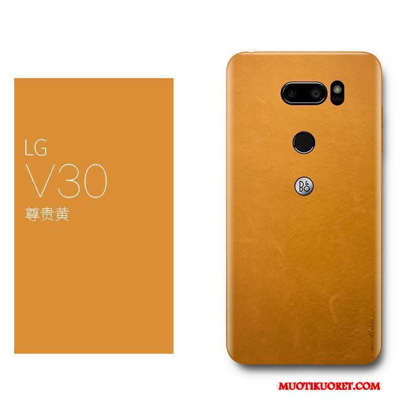 Lg V30 Kuori Puhelimen Kuoret Ylellisyys Kotelo Ohut Suojaus Punainen Luova