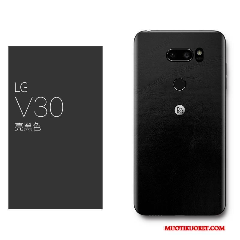 Lg V30 Kuori Puhelimen Kuoret Ylellisyys Kotelo Ohut Suojaus Punainen Luova