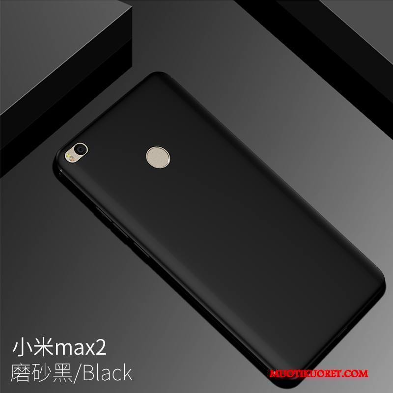 Mi Max 2 Kuori Malli Silikoni Karkaisu Pesty Suede Kotelo Muokata Pieni