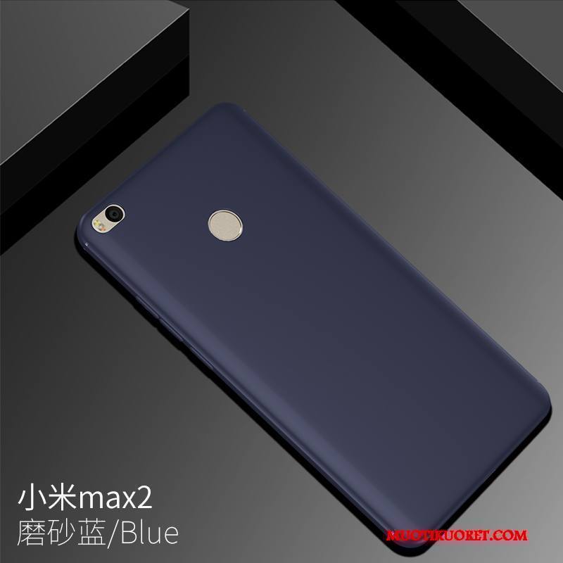 Mi Max 2 Kuori Malli Silikoni Karkaisu Pesty Suede Kotelo Muokata Pieni