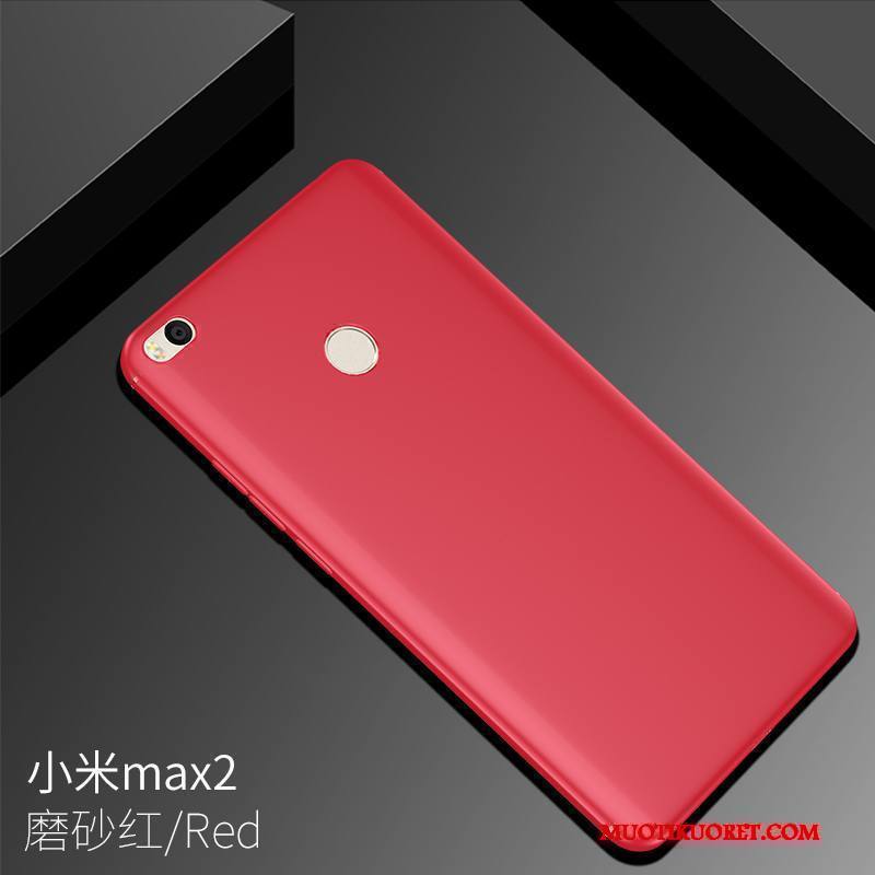 Mi Max 2 Kuori Malli Silikoni Karkaisu Pesty Suede Kotelo Muokata Pieni