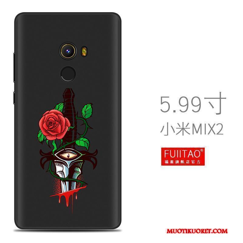 Mi Mix 2 All Inclusive Silikoni Kuori Kotelo Trendi Puhelimen Kuoret Persoonallisuus