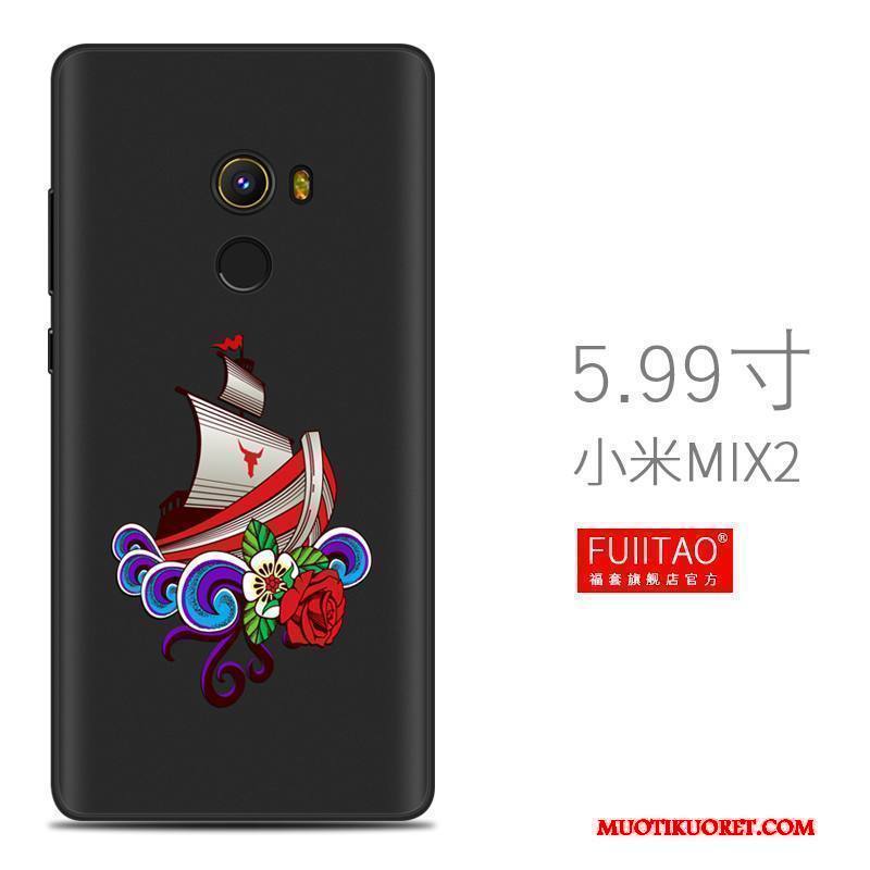 Mi Mix 2 All Inclusive Silikoni Kuori Kotelo Trendi Puhelimen Kuoret Persoonallisuus