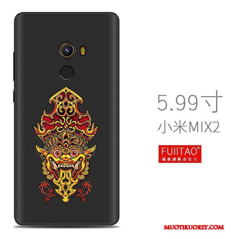 Mi Mix 2 All Inclusive Silikoni Kuori Kotelo Trendi Puhelimen Kuoret Persoonallisuus