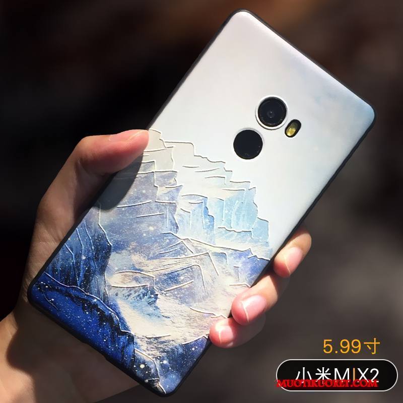 Mi Mix 2 Kuori All Inclusive Suojaus Pieni Trendi Persoonallisuus Kotelo Luova