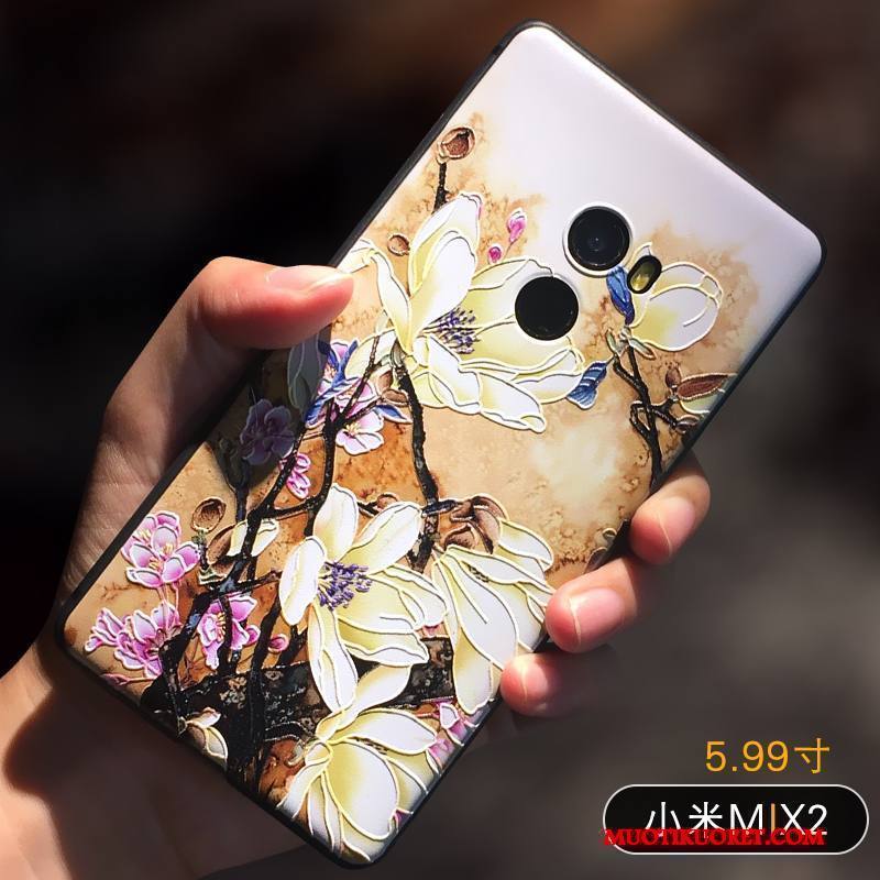 Mi Mix 2 Kuori All Inclusive Suojaus Pieni Trendi Persoonallisuus Kotelo Luova