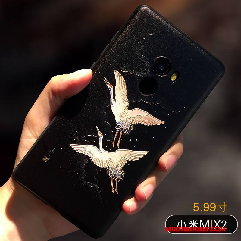 Mi Mix 2 Kuori All Inclusive Suojaus Pieni Trendi Persoonallisuus Kotelo Luova