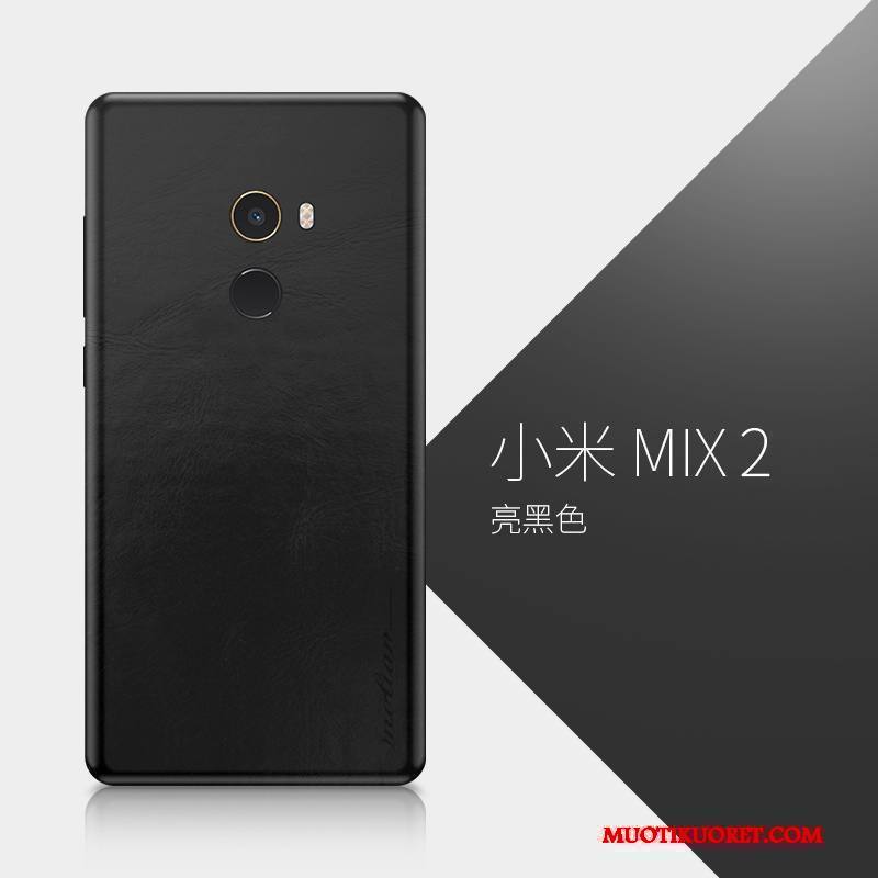 Mi Mix 2 Kuori Kotelo Luova Punainen Puhelimen Kuoret All Inclusive Nahkakotelo Pieni